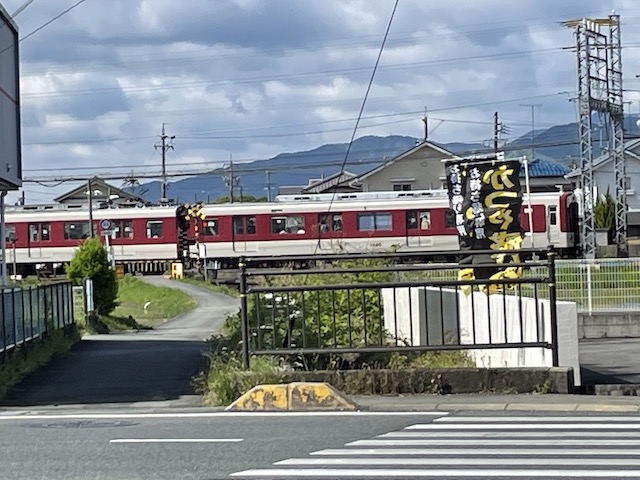 近鉄山田線を走る列車