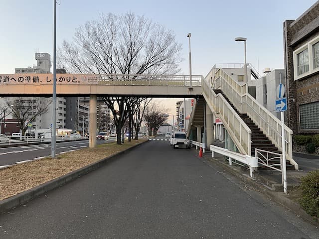 箱根駅伝鶴見中継所復路側の景色